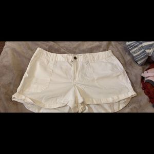 White shorts